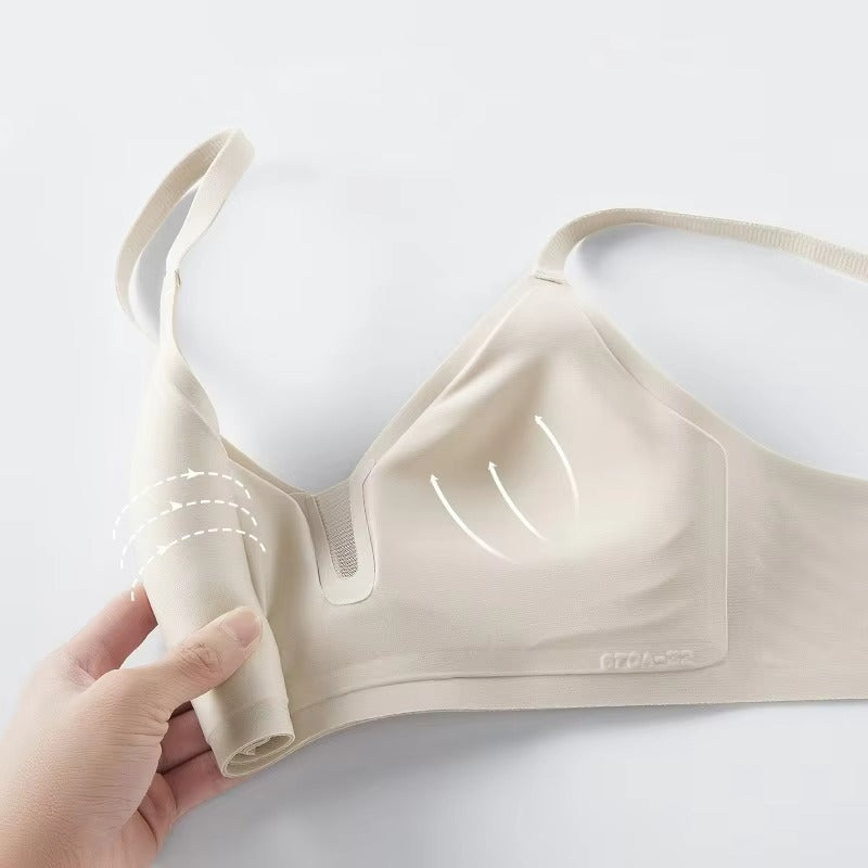 Soft Support Seamless Thin Deep v-neck No Wire Bra ( Pack of 6 )