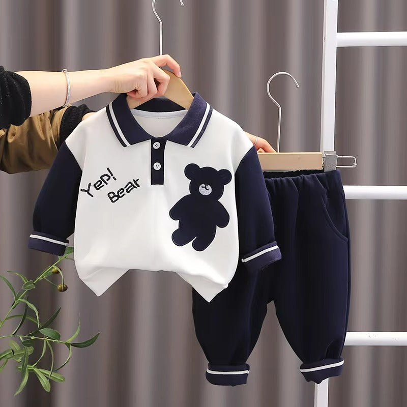 Infant Fashion Casual Costume Toddler Tracksuits ( Pack of 2 )