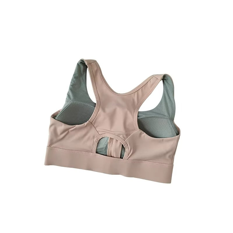 High Strength Professional Shockproof Gathered Fitness Bra ( Pack of 4 )