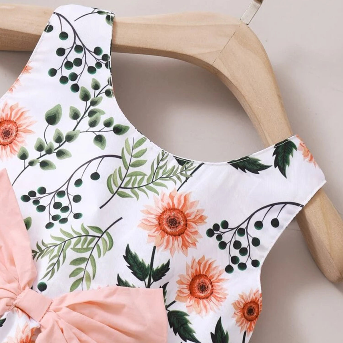 Baby Floral & Heart's Dress (Combo Pack Of 2) For Girl's.