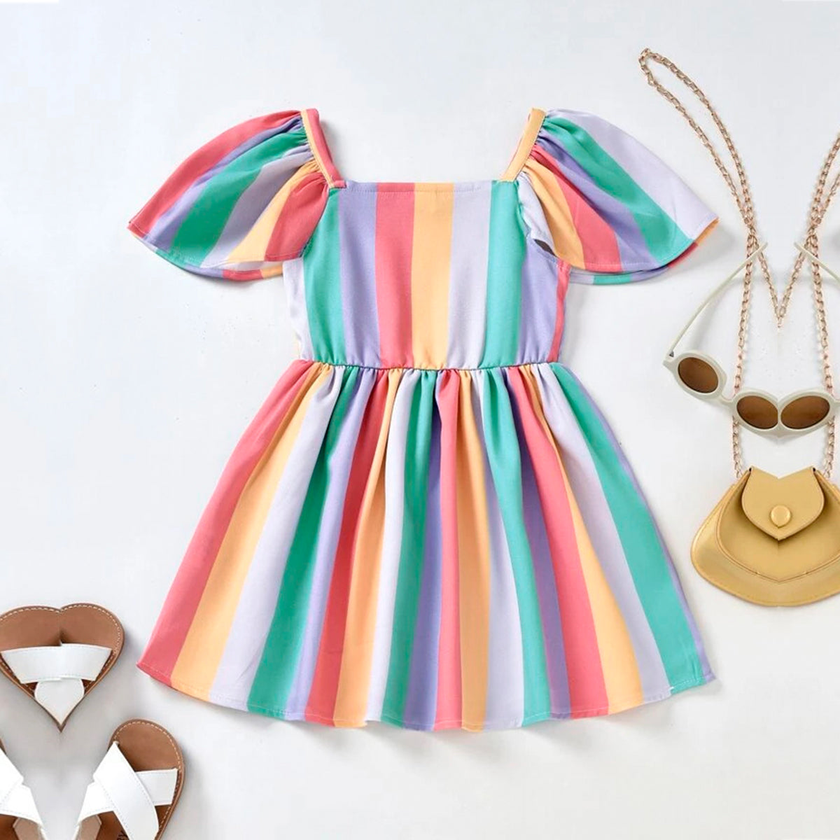 Baby Fashion Floral_Horse Tunic Frocks ( Combo Pack of 2) for Kids.
