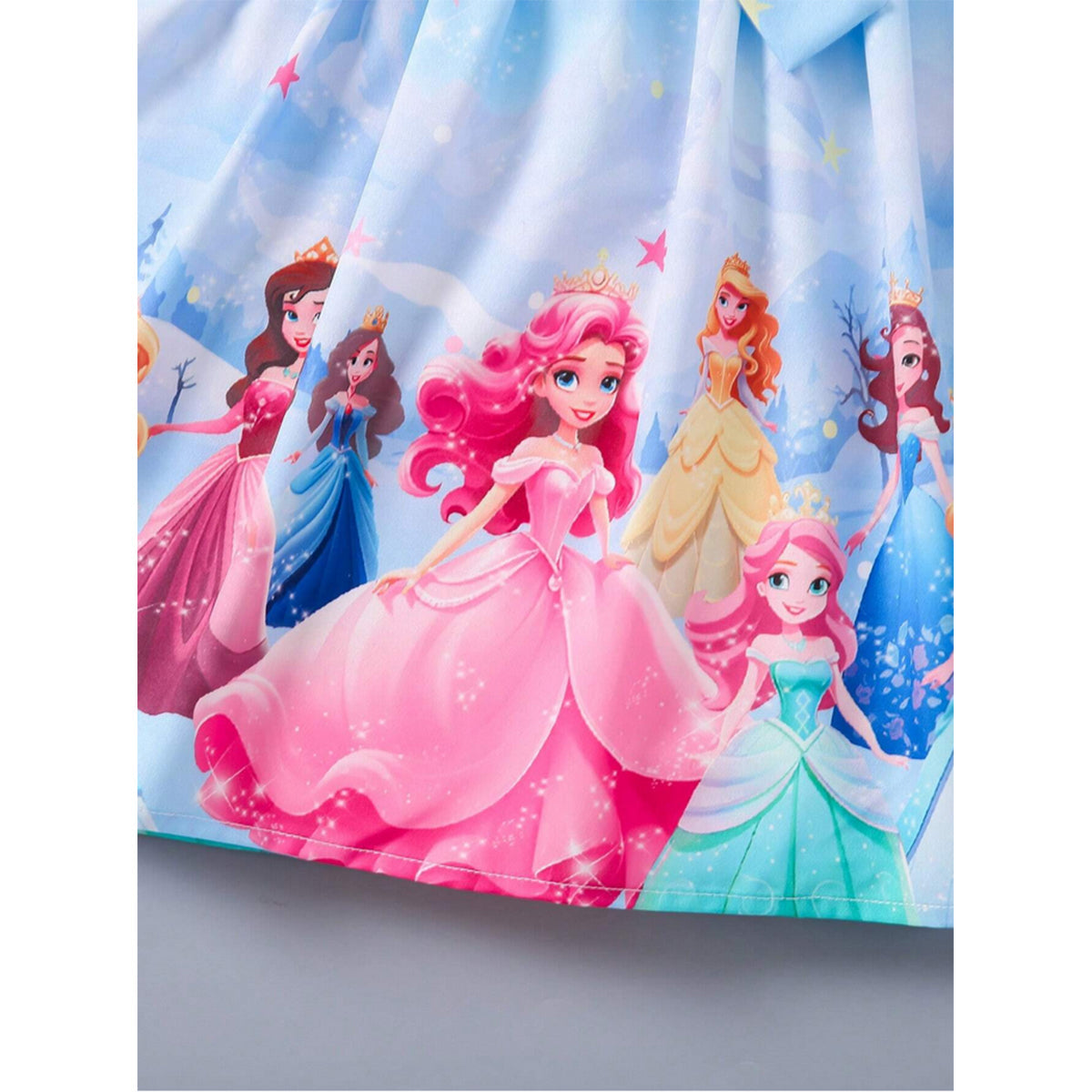 Baby Girl's Floral & Rainbow & Princess Dresses_Frocks (Combo Pack 3) for Kids.