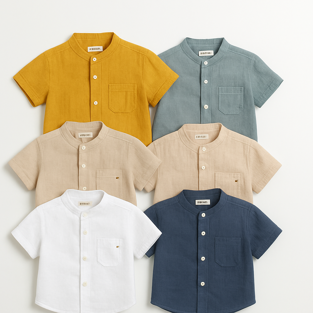 Boys Dress Shirts High Quality Shirts Boys ( Pack of 6 )
