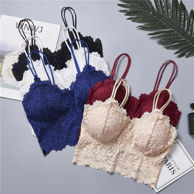 Women Lace Floral Bra (Pack of 5)