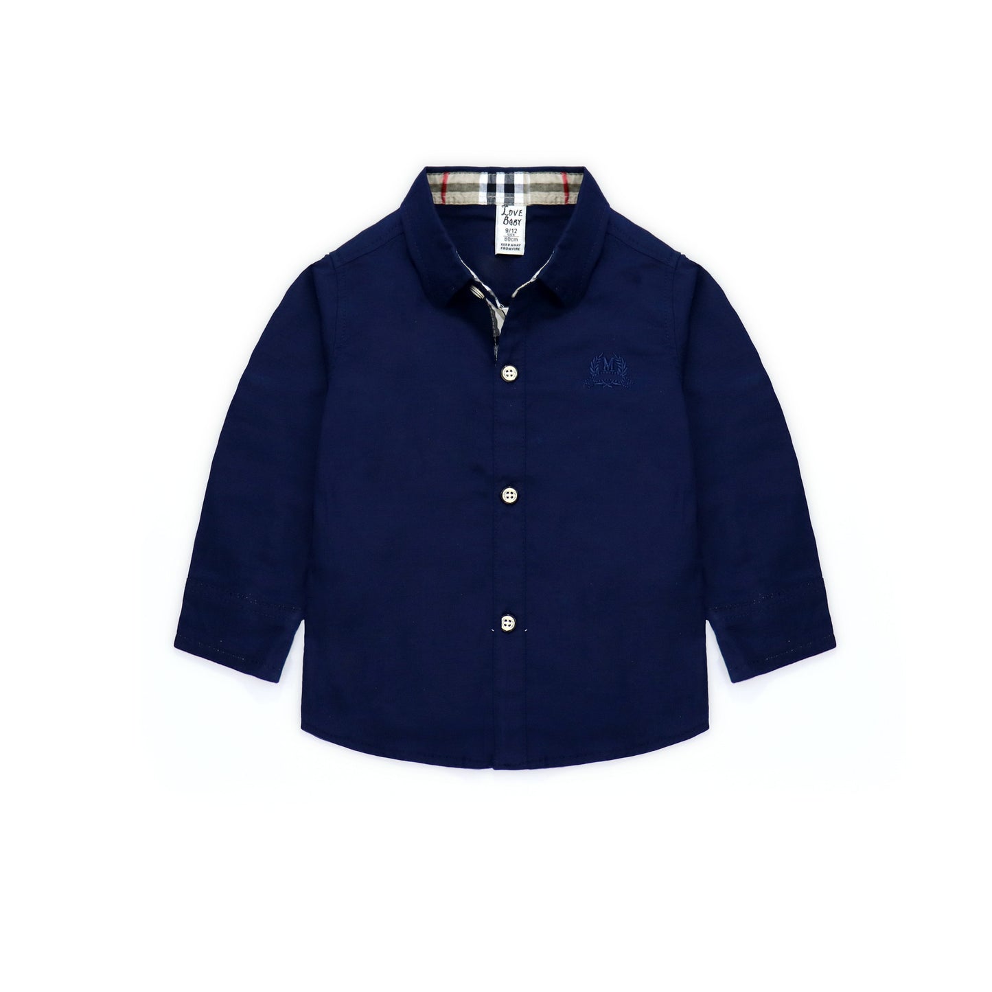 Long Sleeve Button up Dress Shirts for Boys ( Pack of 5 )