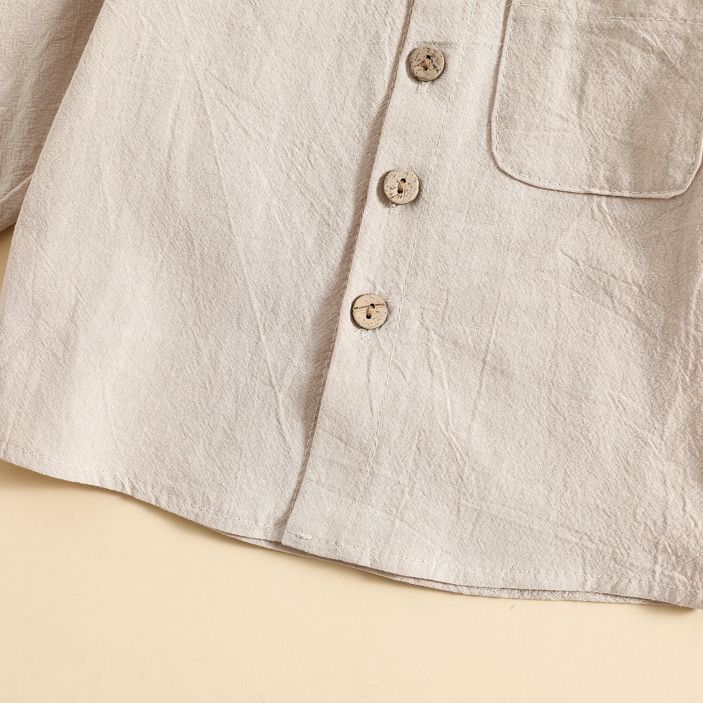 Cotton Linen Baby Boys Shirt Pant Set ( Pack of 4 )