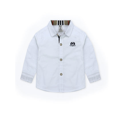 Long Sleeve Button up Dress Shirts for Boys ( Pack of 5 )