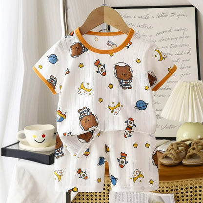 New Summer Short Sleeve Sets for Boys & Girls ( Set of 6 )
