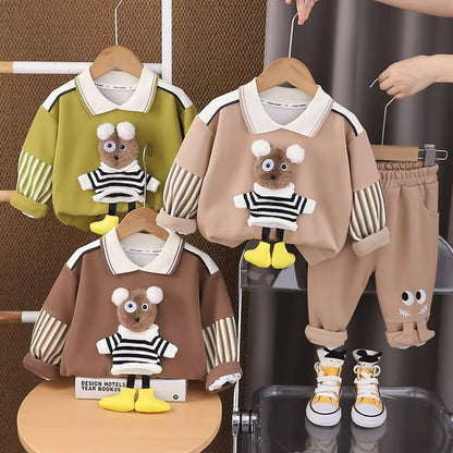 Fashion Kids Girls Clothing Infant Tracksuits ( Pack of 3 )