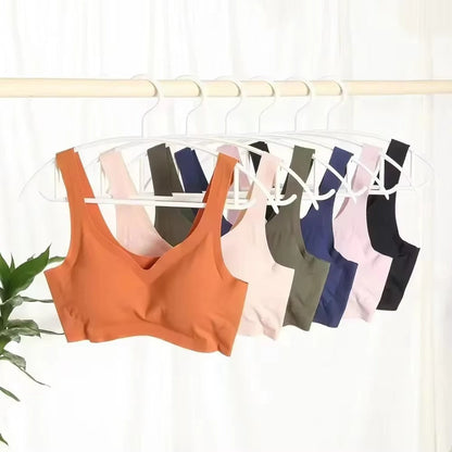 Ice Silk No Steel Ring Sports Bra ( Pack of 6 )