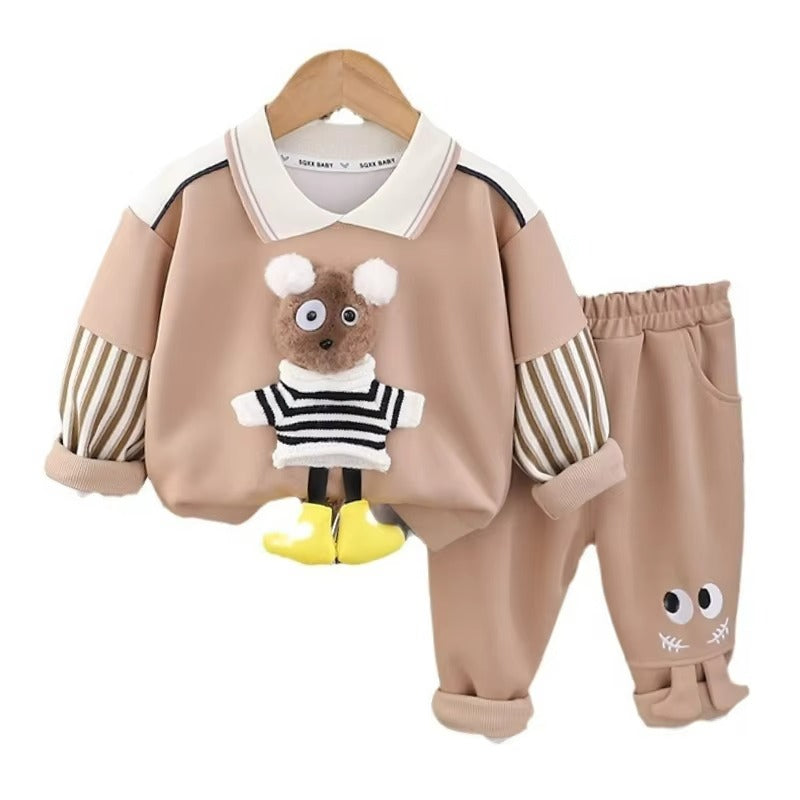 Fashion Kids Girls Clothing Infant Tracksuits ( Pack of 3 )