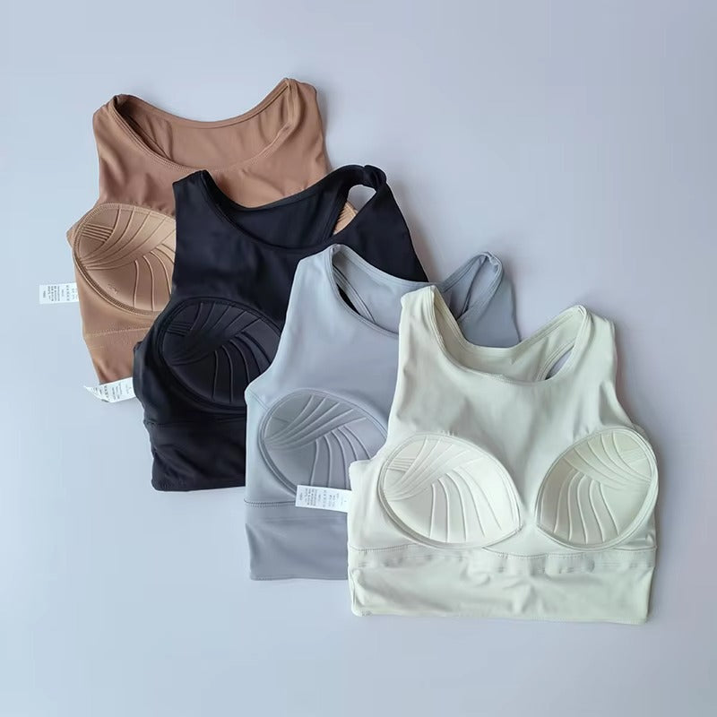 All-in-one Shock-proof Compact Sports Fitness Bra ( Set of 4 )