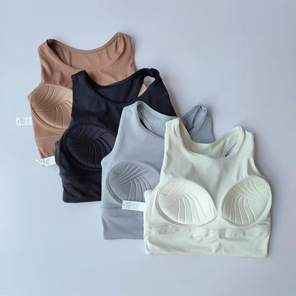 All-in-one Shock-proof Compact Sports Fitness Bra ( Set of 4 )
