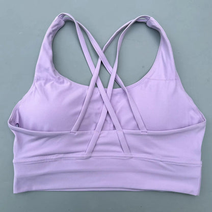 Solid Color Fitness Women Sport Bra ( Pack of 7 )