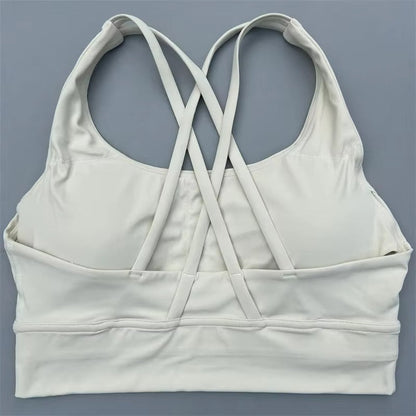 Solid Color Fitness Women Sport Bra ( Pack of 7 )
