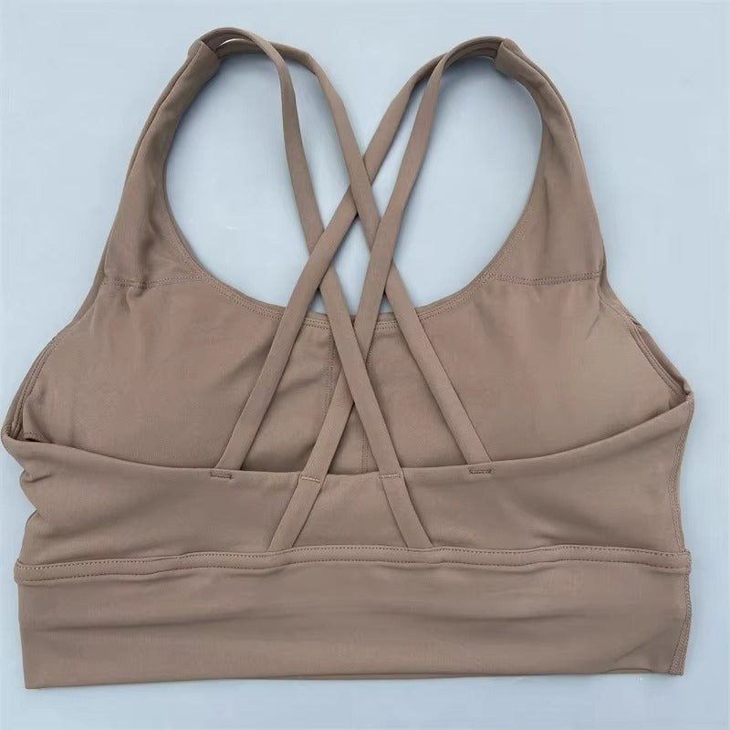 Solid Color Fitness Women Sport Bra ( Pack of 7 )