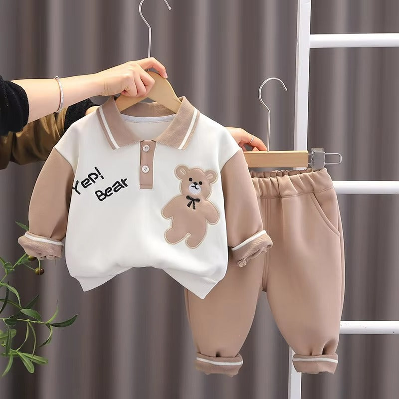 Infant Fashion Casual Costume Toddler Tracksuits ( Pack of 2 )