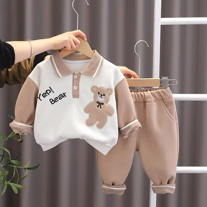 Infant Fashion Casual Costume Toddler Tracksuits ( Pack of 2 )