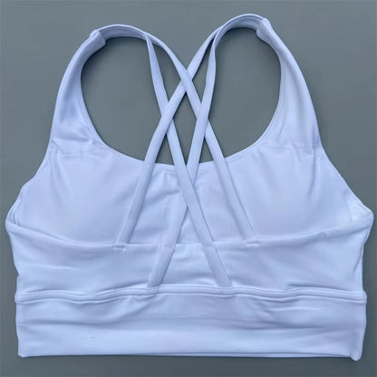 Solid Color Fitness Women Sport Bra ( Pack of 7 )