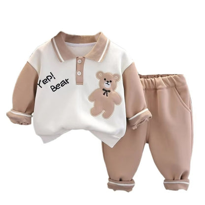 Infant Fashion Casual Costume Toddler Tracksuits ( Pack of 2 )