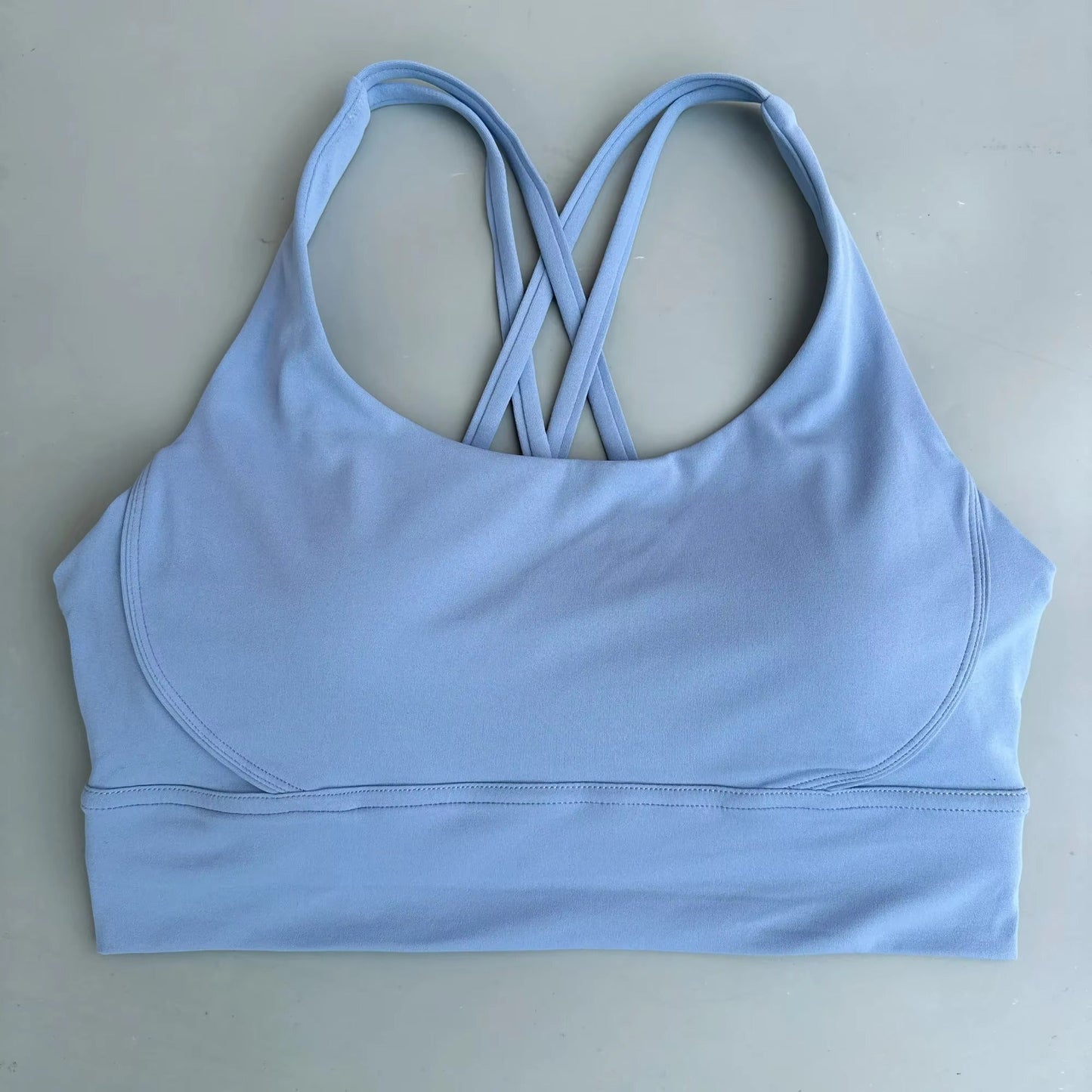 Solid Color Fitness Women Sport Bra ( Pack of 7 )