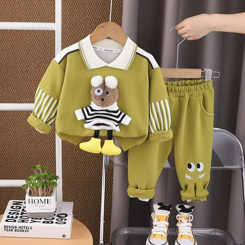 Fashion Kids Girls Clothing Infant Tracksuits ( Pack of 3 )